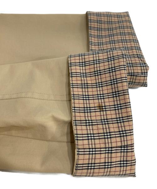 BURBERRY BLACK LABEL（バーバリーブラックレーベル）BURBERRY BLACK LABEL (バーバリーブラックレーベル) コットンナイロンシャツ ベージュ サイズ:1の古着・服飾アイテム