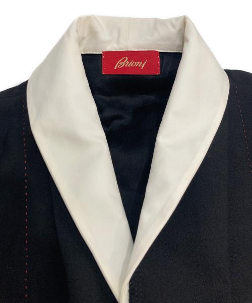 BRIONI（ブリオーニ）BRIONI (ブリオーニ) コルセットテーラードジレ ブラック サイズ:記載なしの古着・服飾アイテム