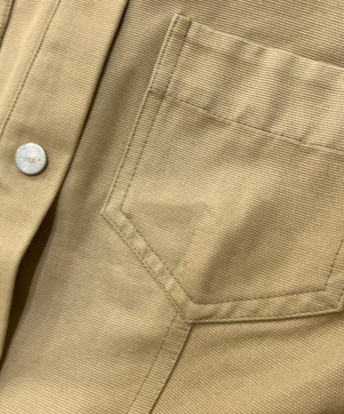 GUCCI（グッチ）GUCCI (グッチ) クロップドダックシャツ ベージュ サイズ:38の古着・服飾アイテム