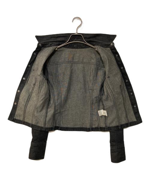 GUCCI（グッチ）GUCCI (グッチ) デニムクロップドシャツ インディゴ サイズ:記載なしの古着・服飾アイテム