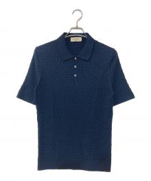 GRAN SASSO（グランサッソ）の古着「Erkek Polo Yaka ポロシャツ」｜ネイビー