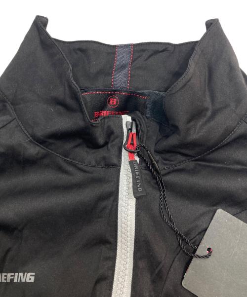 BRIEFING（ブリーフィング）BRIEFING (ブリーフィング) MS WIND JACKET ポリテックジャケット ブラック サイズ:Lの古着・服飾アイテム