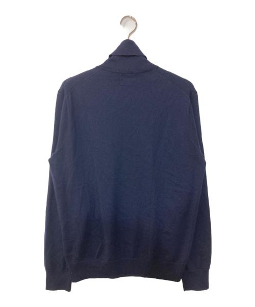 POLO RALPH LAUREN（ポロ・ラルフローレン）POLO RALPH LAUREN (ポロ・ラルフローレン) タートルネックニット ネイビー サイズ:Ｌの古着・服飾アイテム