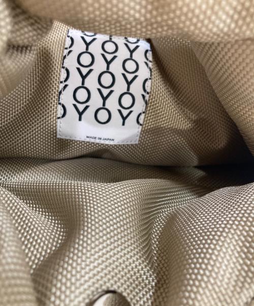 YO（ヨウ）YO (ヨウ) GRUMPY BAG クッションミニバッグ ベージュの古着・服飾アイテム