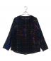 TUITACI (ツイタチ) Vintage Lace Velvet Pullover プルオーバーシャツ ブラック サイズ:3：8000円