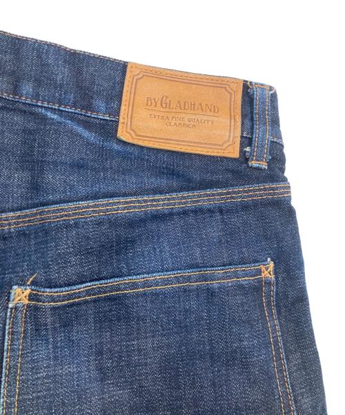 BYGLADHAND（バイグラッドハンド）BYGLADHAND (バイグラッドハンド) デニムパンツ インディゴ サイズ:Sの古着・服飾アイテム