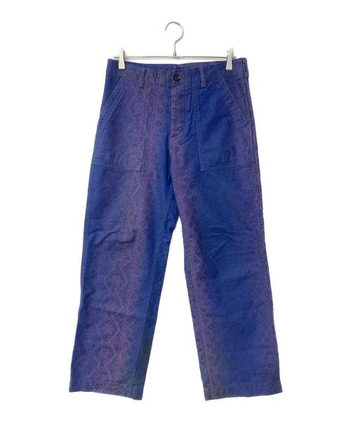 TUITACI（ツイタチ）TUITACI (ツイタチ) FATIGUE PANTS PURPLE マルチカラー サイズ:1の古着・服飾アイテム