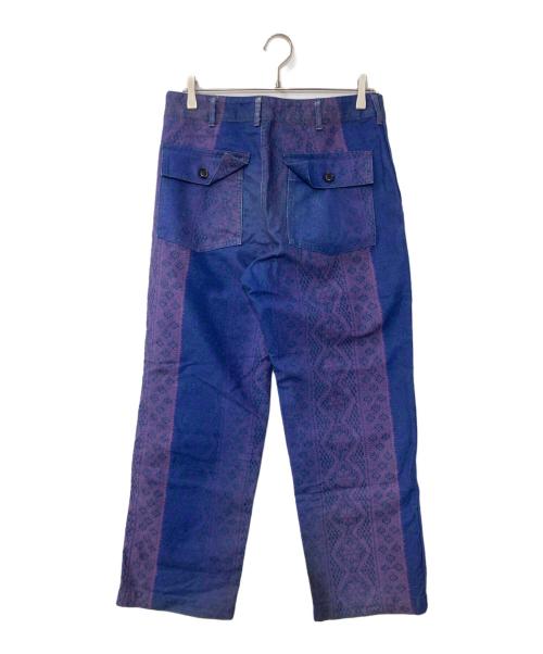 TUITACI（ツイタチ）TUITACI (ツイタチ) FATIGUE PANTS PURPLE マルチカラー サイズ:1の古着・服飾アイテム