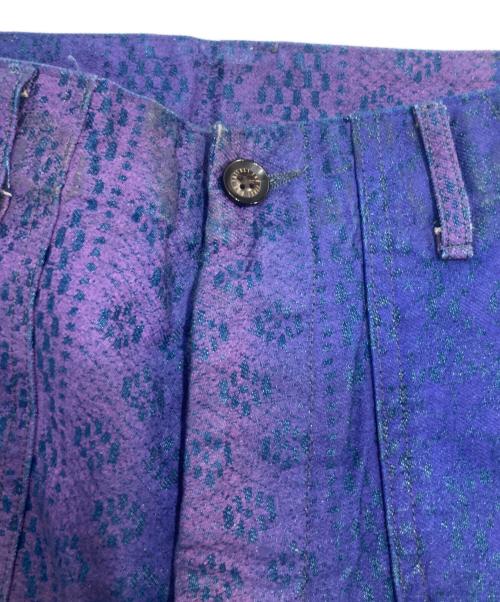 TUITACI（ツイタチ）TUITACI (ツイタチ) FATIGUE PANTS PURPLE マルチカラー サイズ:1の古着・服飾アイテム