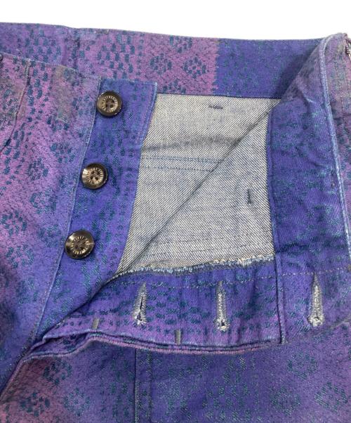 TUITACI（ツイタチ）TUITACI (ツイタチ) FATIGUE PANTS PURPLE マルチカラー サイズ:1の古着・服飾アイテム