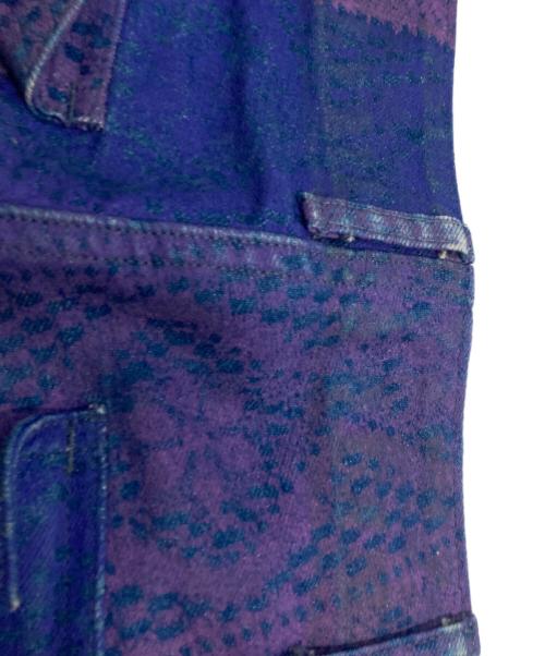 TUITACI（ツイタチ）TUITACI (ツイタチ) FATIGUE PANTS PURPLE マルチカラー サイズ:1の古着・服飾アイテム