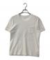sacai（サカイ）の古着「バックプリントポケットTシャツ」｜ホワイト