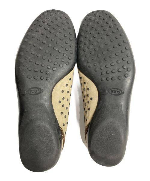 TOD'S（トッズ）TOD'S (トッズ) ドライバーズシューズ ブラウン サイズ:9の古着・服飾アイテム