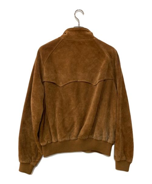 POLO RALPH LAUREN（ポロ・ラルフローレン）POLO RALPH LAUREN (ポロ・ラルフローレン) スウェードハリントンジャケット ブラウン サイズ:XLの古着・服飾アイテム