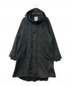 SUBLATIONSサブレーションズ）の古着「TECH SUEDE MONSTER PARKA テックスエードモンスターパーカー」｜ブラック