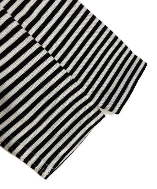 WARDER（ワーダー）WARDER (ワーダー) ボーダーカットソー ホワイト×ブラック サイズ:SMALLの古着・服飾アイテム