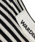 中古・古着 WARDER (ワーダー) ボーダーカットソー ホワイト×ブラック サイズ:SMALL：6000円