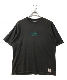STANDARD CALIFORNIA（スタンダードカリフォルニア）の古着「ロゴプリントTee」｜ブラック
