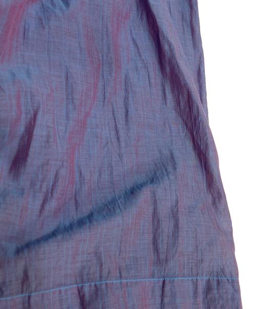 me ISSEY MIYAKE（ミーイッセイ ミヤケ）me ISSEY MIYAKE (ミーイッセイ ミヤケ) ワッシャースカート パープル サイズ:記載なしの古着・服飾アイテム