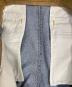中古・古着 MISTERGENTLEMAN (ミスタージェントルマン) DENIM MIX DOUBLE WAIST TROUSERS デニムミックス ダブルウエスト トラウザーズ ブラウン サイズ:M：8000円