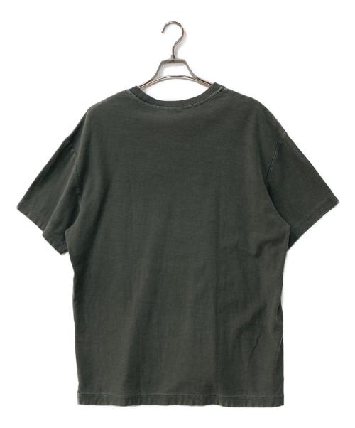 KITH（キス）KITH (キス) USA Quinn Pocket Tee フロッキープリント ポケットTシャツ グレー サイズ:Mの古着・服飾アイテム