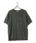 KITH（キス）の古着「USA Quinn Pocket Tee フロッキープリント ポケットTシャツ」｜グレー