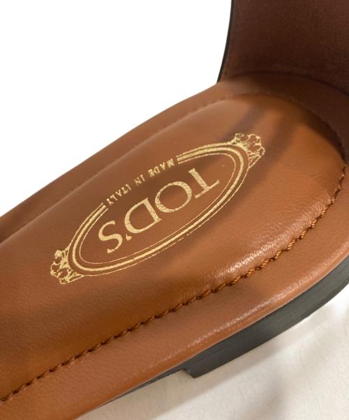 TOD'S（トッズ）TOD'S (トッズ) Monogram Thong Sandals ブラウン サイズ:38の古着・服飾アイテム