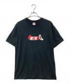 SUPREMEシュプリーム）の古着「cat inthe hat tee キャット イン ザ ハット Tシャツ」｜ブラック