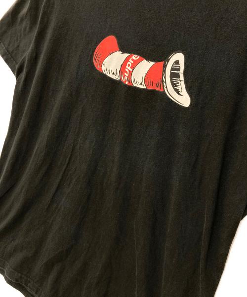 SUPREME（シュプリーム）SUPREME (シュプリーム) cat inthe hat tee キャット イン ザ ハット Tシャツ  ブラック サイズ:Lの古着・服飾アイテム