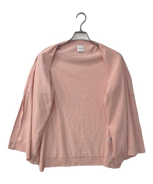 Spick and Span（スピック＆スパン）Spick and Span (スピック＆スパン) Emil cotoni Vネックカーディガン ピンク サイズ:記載なしの古着・服飾アイテム