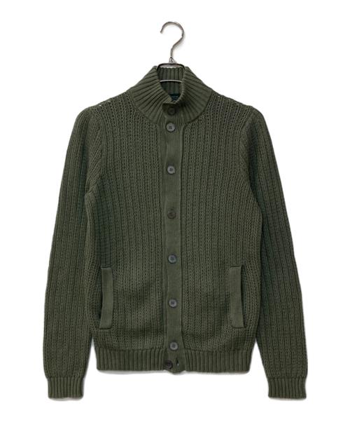 Zanone（ザノーネ）Zanone (ザノーネ) CHIOTOニットカーディガン グリーン サイズ:46の古着・服飾アイテム