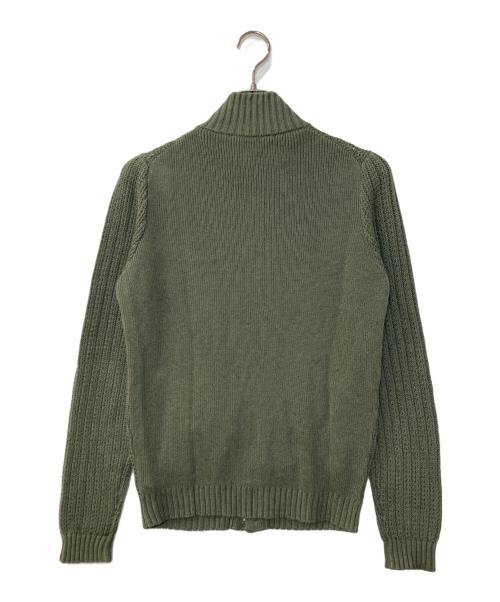 Zanone（ザノーネ）Zanone (ザノーネ) CHIOTOニットカーディガン グリーン サイズ:46の古着・服飾アイテム