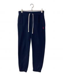 POLO RALPH LAUREN（ポロ・ラルフローレン）の古着「スウェットパンツ」｜ネイビー