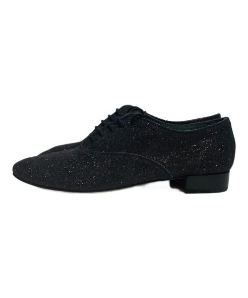 repetto（レペット）Repetto (レペット) ZIZI グリッターダンスシューズ ブラック サイズ:40の古着・服飾アイテム