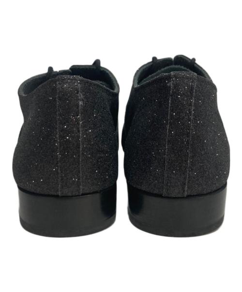 repetto（レペット）Repetto (レペット) ZIZI グリッターダンスシューズ ブラック サイズ:40の古着・服飾アイテム