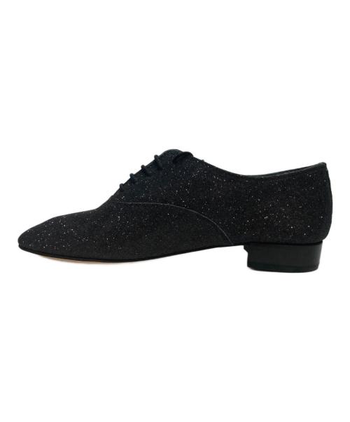 repetto（レペット）Repetto (レペット) ZIZI グリッターダンスシューズ ブラック サイズ:40の古着・服飾アイテム