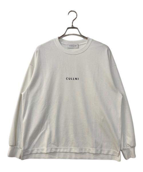 CULLNI（クルニ）CULLNI (クルニ) Logo Embroidery Long Tee ホワイト サイズ:1の古着・服飾アイテム