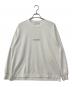 CULLNI（クルニ）の古着「Logo Embroidery Long Tee」｜ホワイト