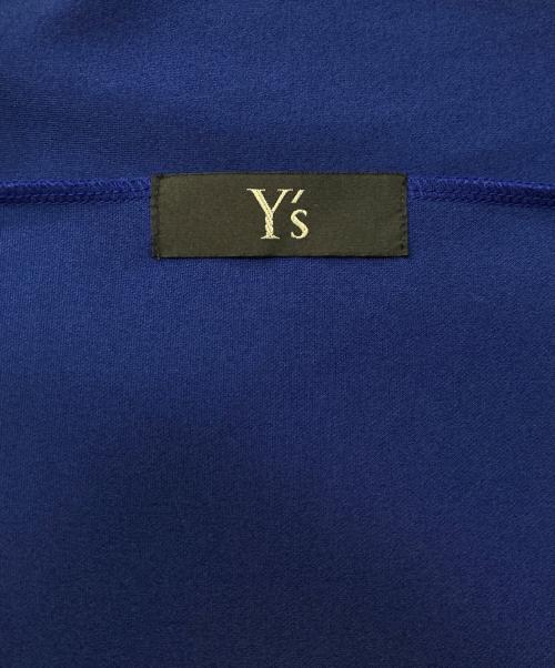 Y's（ワイズ）Y's (ワイズ) デザインカーディガン ブルー サイズ:2の古着・服飾アイテム