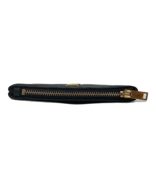 Saint Laurent Paris（サンローランパリ）Saint Laurent Paris (サンローランパリ) モノグラムサンローランキーポーチ ブラックの古着・服飾アイテム