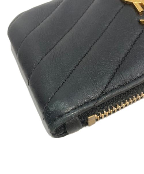 Saint Laurent Paris（サンローランパリ）Saint Laurent Paris (サンローランパリ) モノグラムサンローランキーポーチ ブラックの古着・服飾アイテム