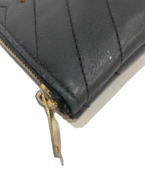 Saint Laurent Paris（サンローランパリ）Saint Laurent Paris (サンローランパリ) モノグラムサンローランキーポーチ ブラックの古着・服飾アイテム