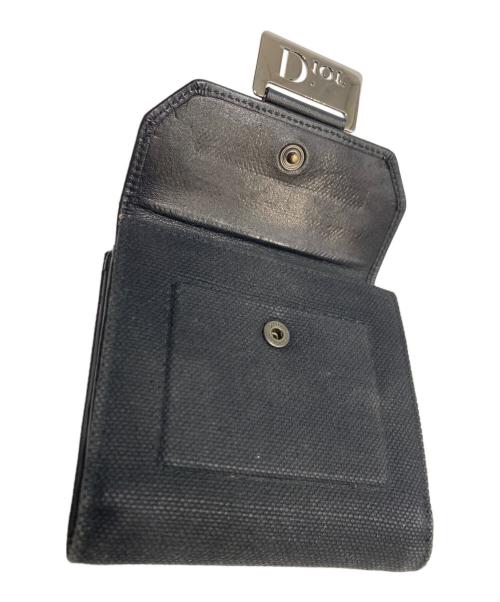 Christian Dior（クリスチャン ディオール）Christian Dior (クリスチャン ディオール) 2つ折り財布 ブラックの古着・服飾アイテム