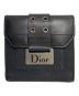Christian Dior（クリスチャン ディオール）の古着「2つ折り財布」｜ブラック