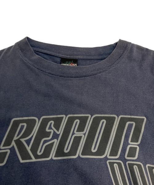 RECON（リーコン）RECON (リーコン) 90`sロゴTee ネイビー サイズ:記載なしの古着・服飾アイテム