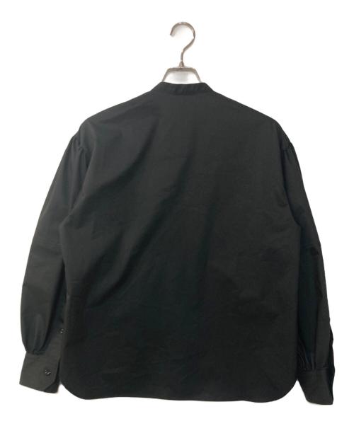HYKE（ハイク）HYKE (ハイク) COTTON BALLOON SLEEVE BLOUSE バルーンスリーブブラウス ブラック サイズ:1の古着・服飾アイテム