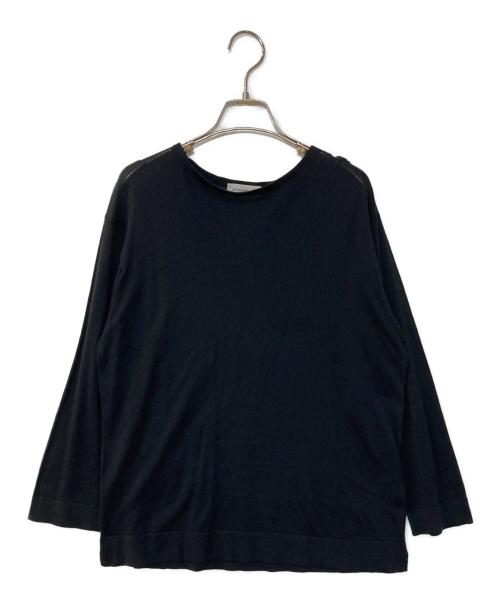 JOHN SMEDLEY（ジョンスメドレー）JOHN SMEDLEY (ジョンスメドレー) コットンニット ブラック サイズ:Mの古着・服飾アイテム