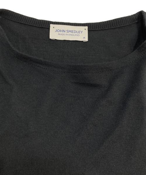 JOHN SMEDLEY（ジョンスメドレー）JOHN SMEDLEY (ジョンスメドレー) コットンニット ブラック サイズ:Mの古着・服飾アイテム
