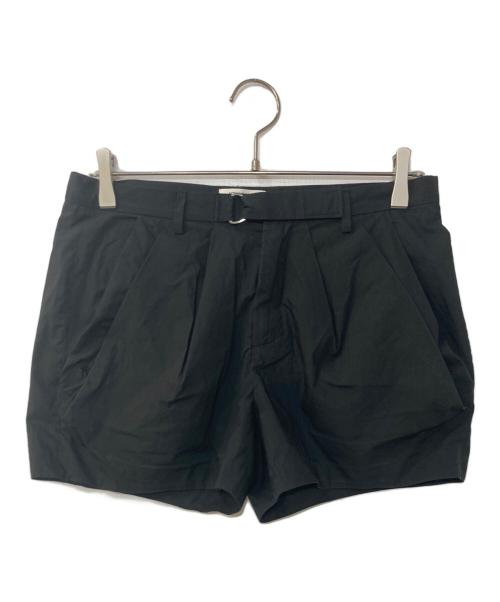 HELMUT LANG（ヘルムートラング）HELMUT LANG (ヘルムートラング) 3タックショートパンツ ブラック サイズ:4の古着・服飾アイテム