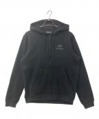 ARC'TERYXアークテリクス）の古着「Emblem Fleece Full-Zip Hoody M ジップパーカー」｜ブラック